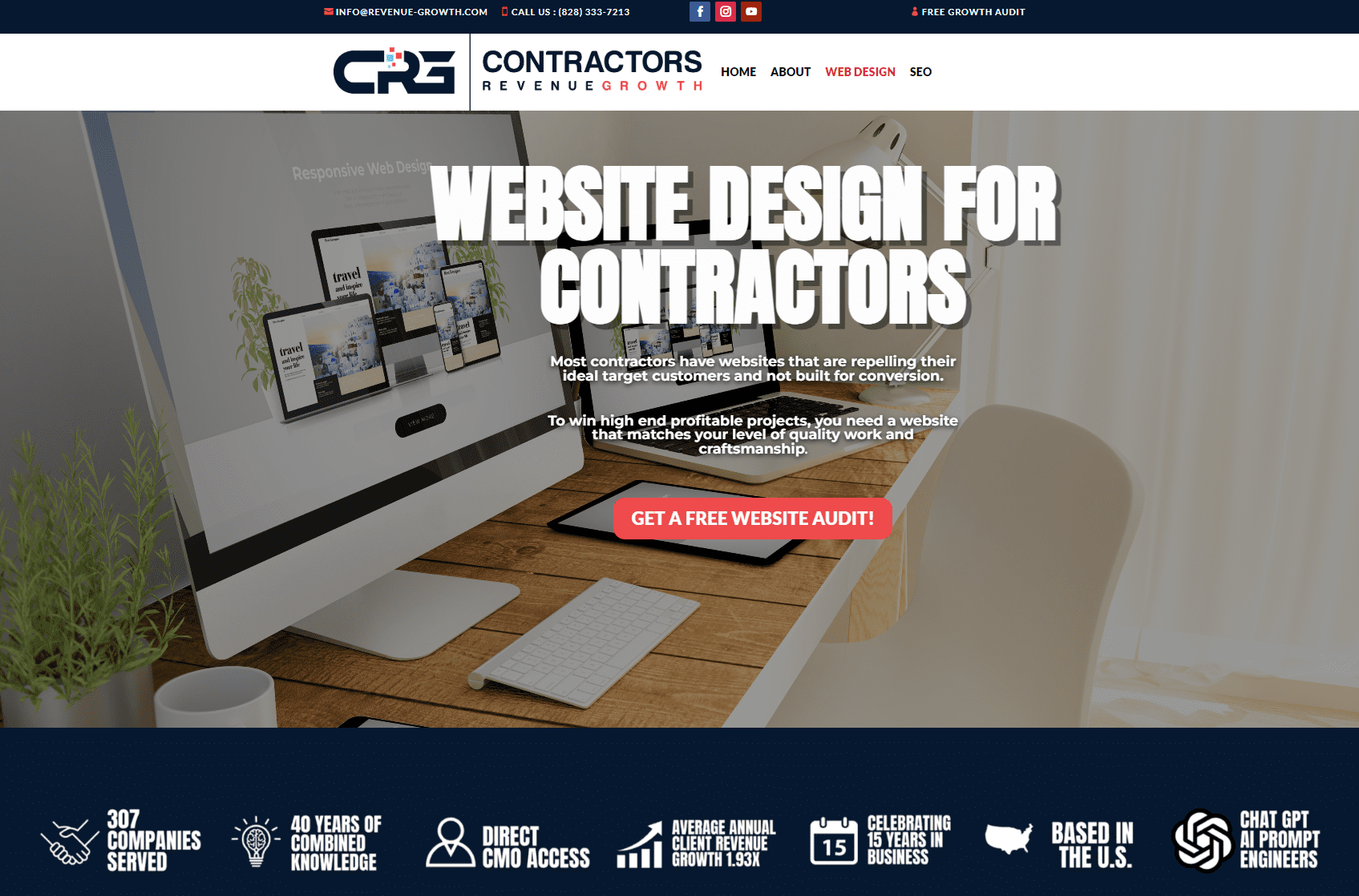 Contractor Website Design | contractorsrevenuegrowth.com